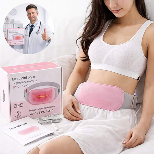 Toplotni pojas protiv menstrualnih grčeva i bolova u stomaku